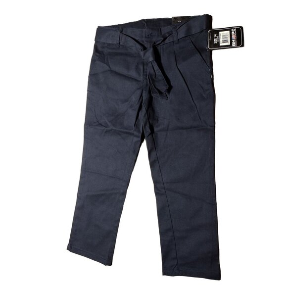 Beverly Hills Polo Club Girls' School Uniform Pants - Relaxed Fit Size 14‎ Navy - Picture 4 of 5